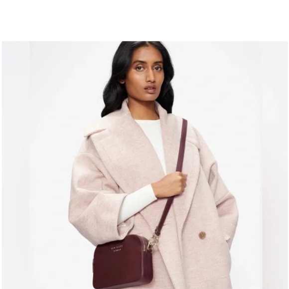 Ted Baker Jjuliet Oversized Cocoon Coat Italian Fabric NWT - Picture 3 of 4